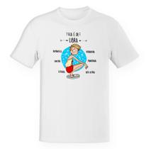 Camiseta Unissex Ela é de Libra Camiseta Unissex Ela é de Libra