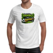 Camiseta Unissex Enquanto tem Bambu tem flecha