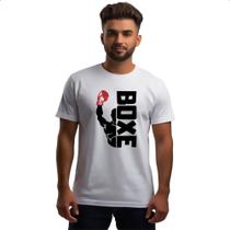 Camiseta Unissex Esporte boxe luva Camiseta Unissex Esporte boxe luva