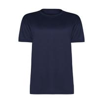 Camiseta Unissex Esportiva Dry Fit Premium EstiloDurabilidade e Conforto Tamanho G Azul Marinho