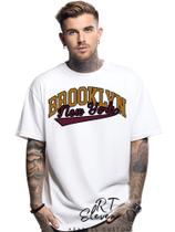Camiseta unissex estampada Brooklyn 02 Owversize 100% Algodão Malha 30.1 Camiseta Camiseta unissex estampada Brooklyn 02 Owversize 100% Algodão Malha 30.1 Camiseta