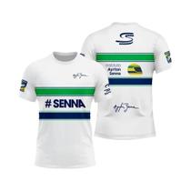 Camiseta Unissex Estampada Em 3D Ayrton Senna NO.12 Carro De Corrida Verão Esportiva Casual Camiseta Unissex Estampada Em 3D Ayrton Senna NO.12 Carro De Corrida Verão Esportiva Casual