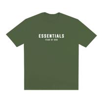 Camiseta Unissex Estampada Fog Essentials Basic Streetwear 100% Algodão