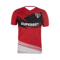 Camiseta Unissex Estilo Brasileiro Impressa Em 3D Da Equipe De Futebol De São Paulo, Top Respirável Camiseta Unissex Estilo Brasileiro Impressa Em 3D Da Equipe De Futebol De São Paulo, Top Respirável