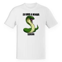 Camiseta Unissex Eu amo a minha sogra