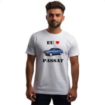 Camiseta Unissex Eu amo passat Azul Camiseta Unissex Eu amo passat Azul