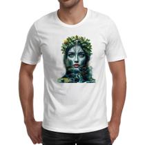 Camiseta Unissex Face mae natureza Camiseta Unissex Face mae natureza