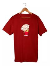 Camiseta Unissex Family Guy Stewie 100% Algodão