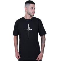 Camiseta Unissex Fé Escrita Religiosa