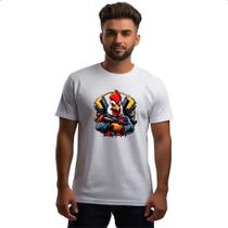 Camiseta Unissex Galo guerrilheiro Camiseta Unissex Galo guerrilheiro
