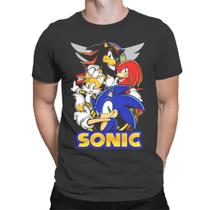 Camiseta Unissex Game Sonic The Hedgehog