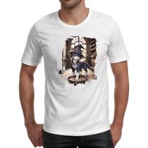 Camiseta Unissex Gato Bruxo da Fortuna Camiseta Unissex Gato Bruxo da Fortuna