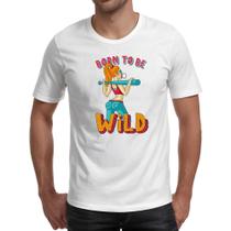 Camiseta Unissex Girl Born to be wild