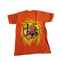 Camiseta Unissex Goku Super Saiajin - Clube Comix Laranja