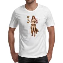 Camiseta Unissex Guerreira do tempo