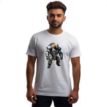 Camiseta Unissex Guerreiro Urso Cyborg