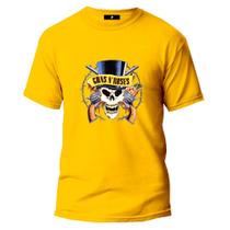 Camiseta Unissex Guns N Roses Rock Adulto e Infantil - MR CONFECÇÕES