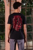 Camiseta Unissex Harry Potter Grifinória - Preto