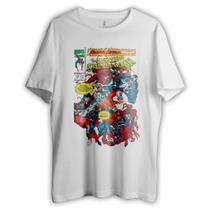 Camiseta unissex homem aranha e venon the amazing spider man maximum carnage-drop
