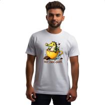 Camiseta Unissex Hot Croc-olate Camiseta Unissex Hot Croc-olate