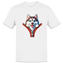Camiseta Unissex Husky no Ziper