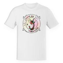 Camiseta Unissex I love my Vira Lata Camiseta Unissex I love my Vira Lata