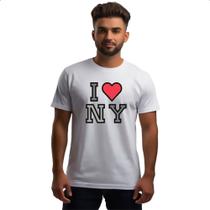 Camiseta Unissex I Love NY - Alearts