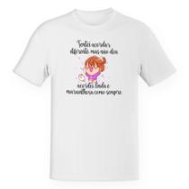 Camiseta Unissex Irônico tentei acordar diferente Camiseta Unissex Irônico tentei acordar diferente
