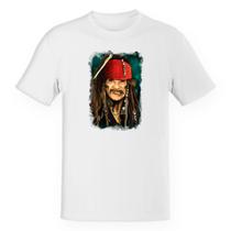 Camiseta Unissex Jack Sparrow Madruga Camiseta Unissex Jack Sparrow Madruga