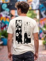 Camiseta Unissex - Jujutsu Kaisen Gojo e Geto - Premium Tamanho:MCor:Preto Camiseta Unissex - Jujutsu Kaisen Gojo e Geto - Premium Tamanho:MCor:Preto