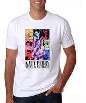 Camiseta Unissex Katy Perry The Eras Camisa Algodão - DTF