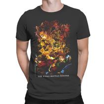 Camiseta Unissex Kimestu No Yaiba Demon Slayer O Castelo Infinito