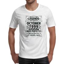 Camiseta Unissex Legends Were Born OUT-1999 Camiseta Unissex Legends Were Born OUT-1999