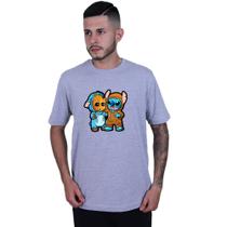 Camiseta Unissex Lilo stitch And Groot Camiseta Unissex Lilo stitch And Groot