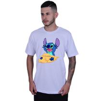 Camiseta Unissex Lilo Stitch Areia