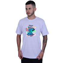 Camiseta Unissex Lilo Stitch Custom Camiseta Unissex Lilo Stitch Custom