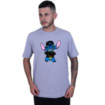 Camiseta Unissex Lilo Stitch Gangster