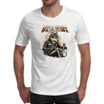 Camiseta Unissex Lobo Wild West Custom Camiseta Unissex Lobo Wild West Custom