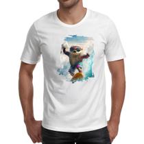Camiseta Unissex Lontra sufando