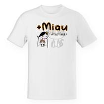 Camiseta Unissex Mais miau e menos mimimi
