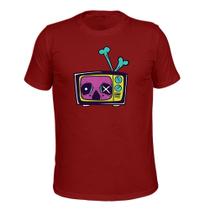 Camiseta Unissex Malha 30.1 Estampada Tv Tena