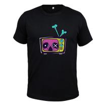 Camiseta Unissex Malha 30.1 Estampada Tv Tena