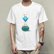 Camiseta Unissex manga curta Algodao Cassino