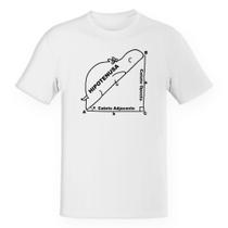 Camiseta Unissex Meme hipotenusa divertida