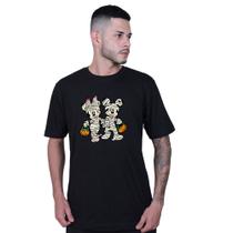 Camiseta Unissex Mickey Minnie Halloween