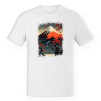 Camiseta Unissex Montanha Fugi Japão 2