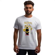 Camiseta Unissex Mulher na tempestade floresce