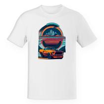 Camiseta Unissex Mustang Cobra Shelby Colorful Shades