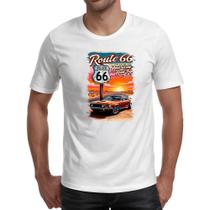Camiseta Unissex Mustang Route 66