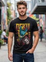 Camiseta Unissex - My Hero Academia - Midoriya - Deku - Premium Tamanho:MCor:Preto Camiseta Unissex - My Hero Academia - Midoriya - Deku - Premium Tamanho:MCor:Preto